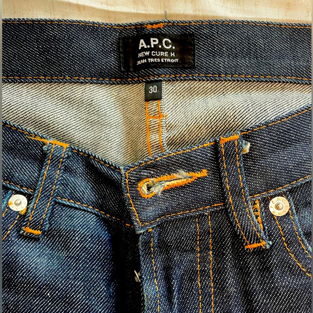 APC A.P.C. New cure 30 waist men’s jeans denim